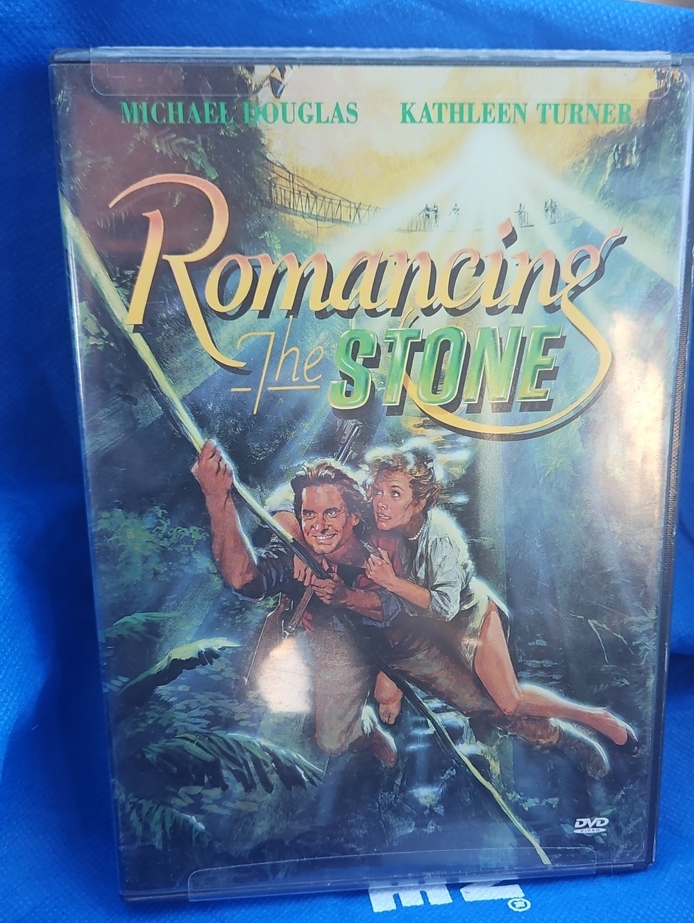 🌟3/$25🌟 DVD Romancing the Stone, the classic 1984 comedy adventure film